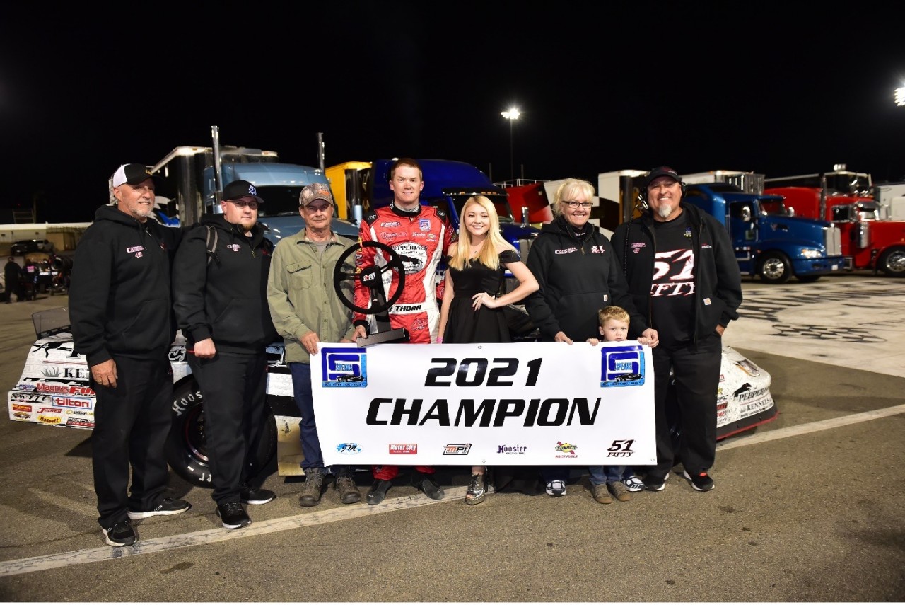 Thorn Capitalized on Misfortune to Secure October Classic Victory at Kern County Raceway
