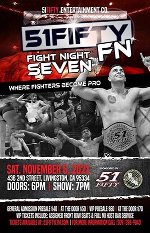 Fight Night Seven in Livingston California